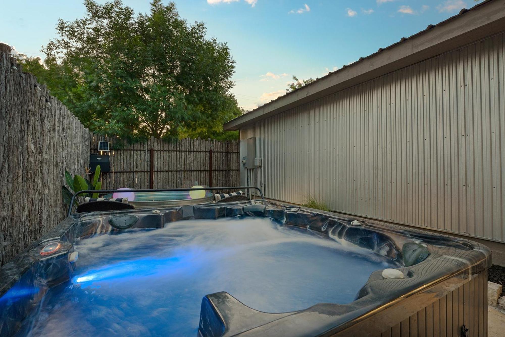 Claret House Full Kitchen And Private Hot Tub Villa Fredericksburg Exteriör bild